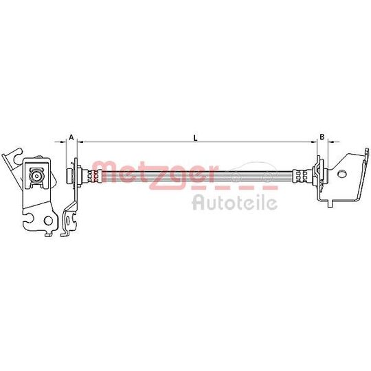 4110583 - Brake Hose 