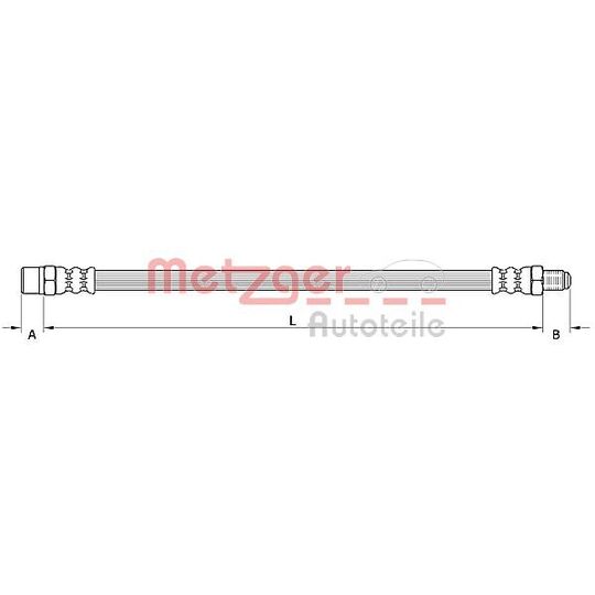 4110754 - Brake Hose 