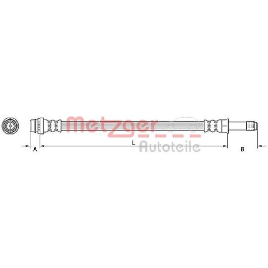 4110798 - Brake Hose 