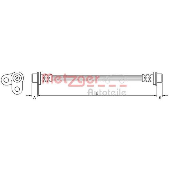 4110746 - Brake Hose 