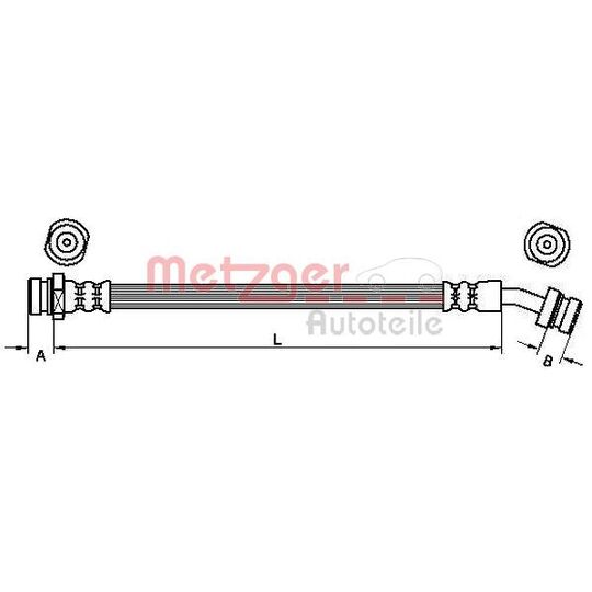 4110833 - Brake Hose 