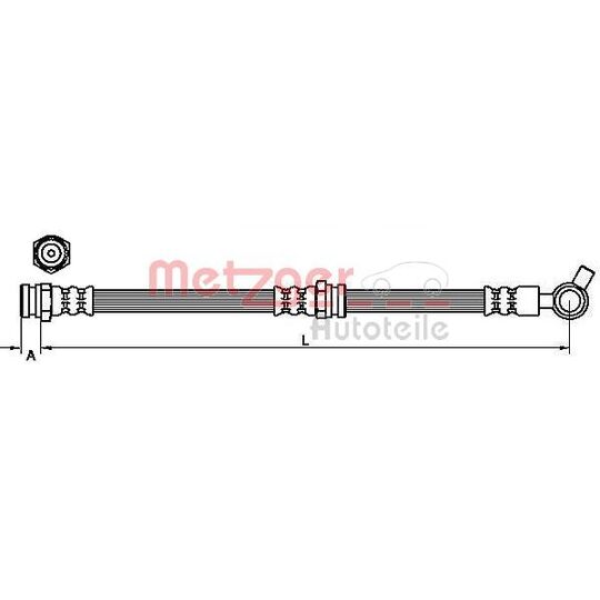 4110872 - Brake Hose 