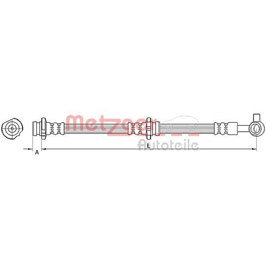 4110847 - Brake Hose 