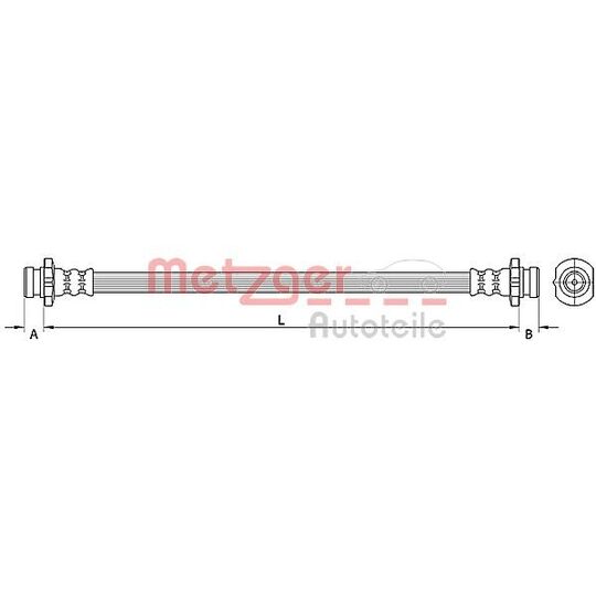 4110851 - Brake Hose 