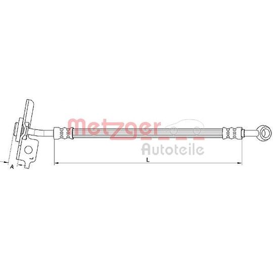 4111055 - Brake Hose 