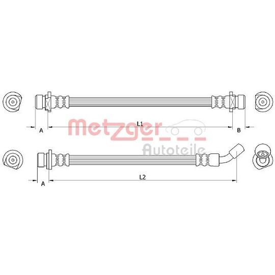 4111074 - Brake Hose 