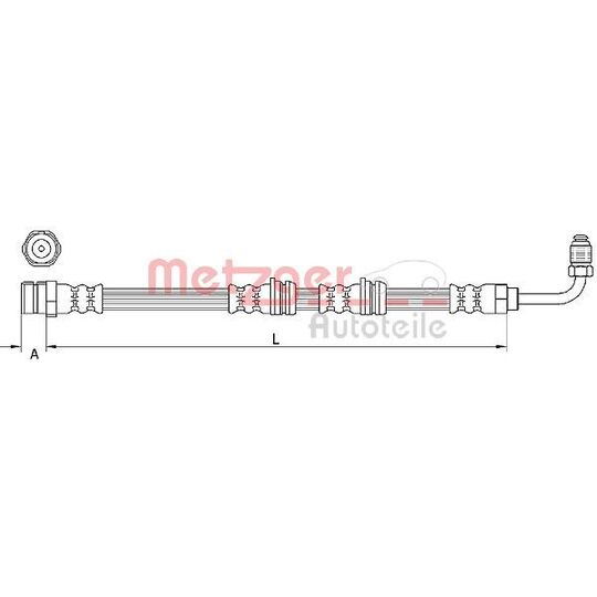 4111087 - Brake Hose 