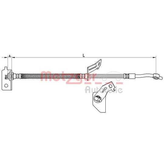 4111456 - Brake Hose 