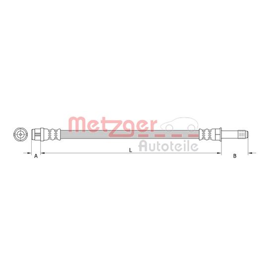 4111368 - Brake Hose 