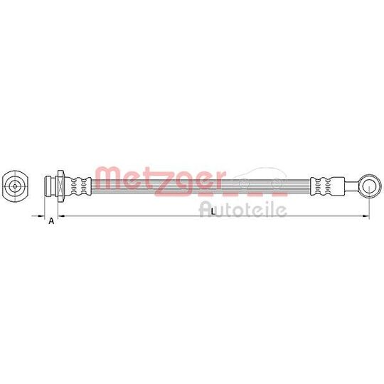 4111549 - Brake Hose 