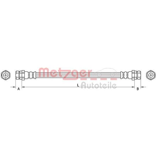 4111534 - Brake Hose 