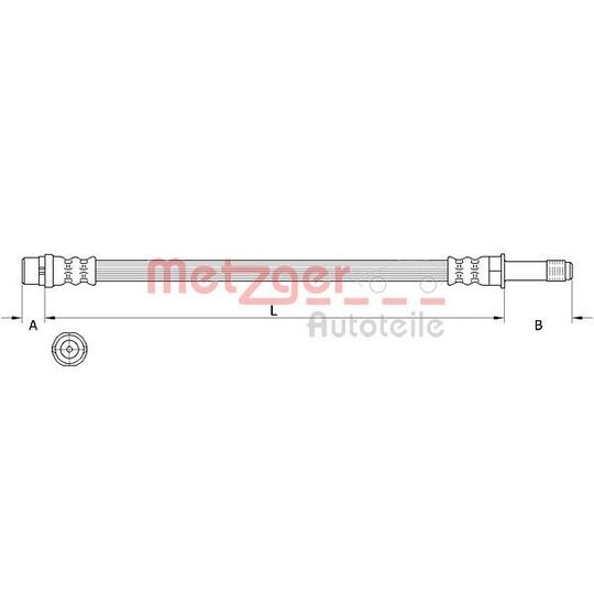 4111639 - Brake Hose 