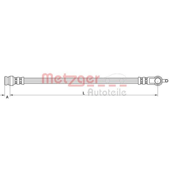 4111630 - Brake Hose 