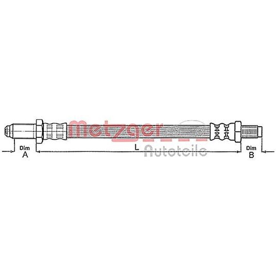 4112219 - Clutch Hose 