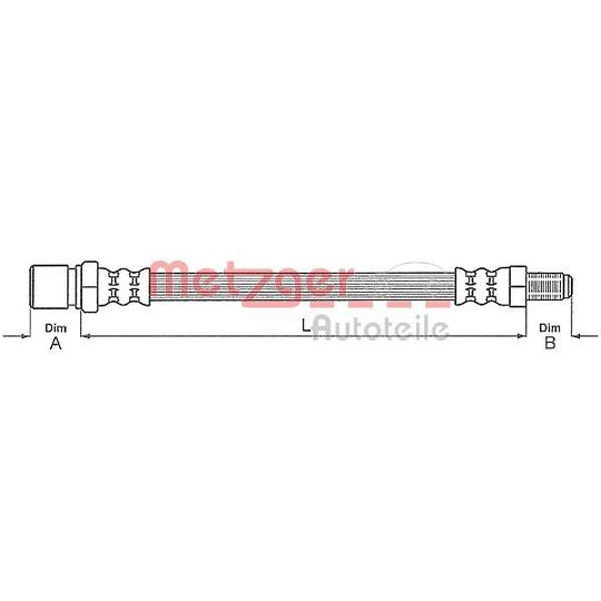 4112269 - Brake Hose 