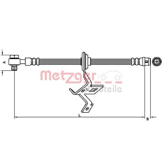 4116209 - Brake Hose 