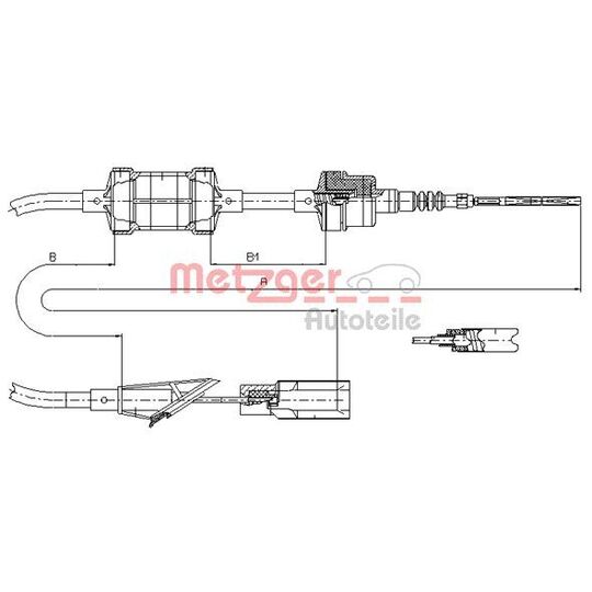 412.11 - Clutch Cable 