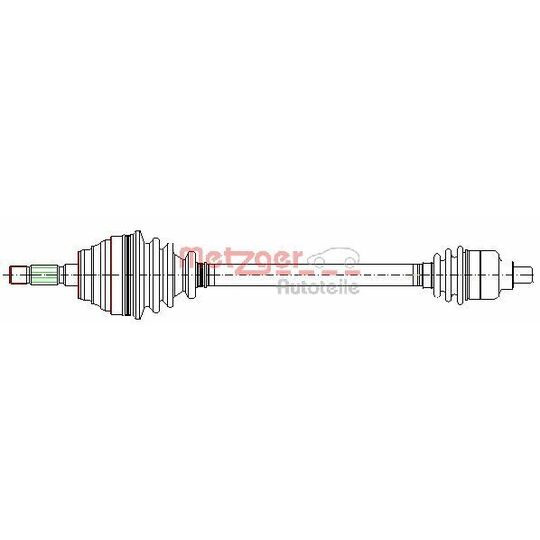 7210027 - Drive Shaft 