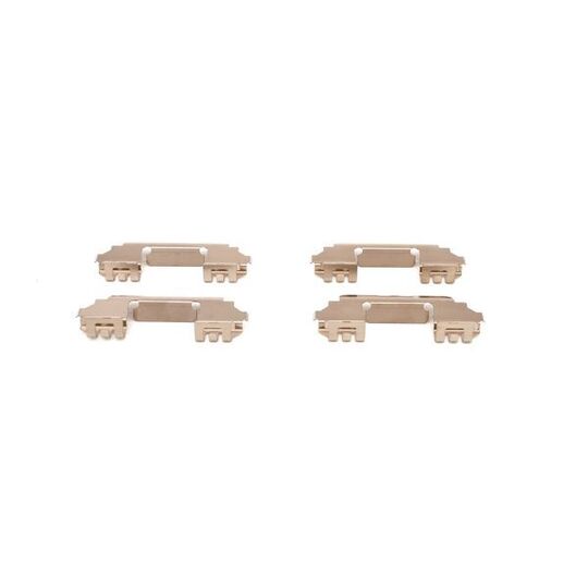 1 987 474 809 - Accessory Kit, disc brake pad 