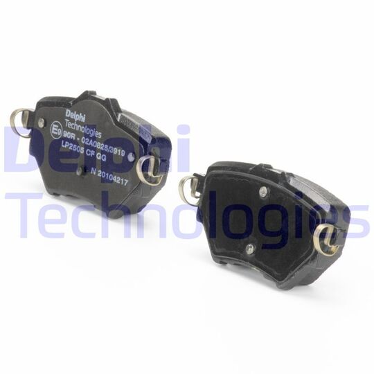 LP2505 - Brake Pad Set, disc brake 