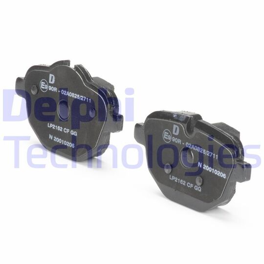 LP2162 - Brake Pad Set, disc brake 