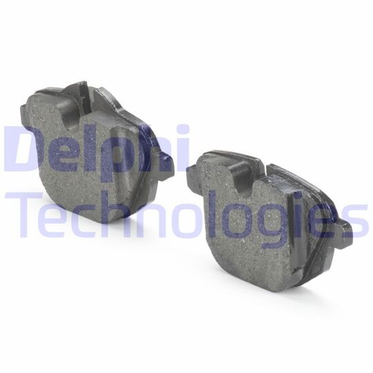 LP2162 - Brake Pad Set, disc brake 