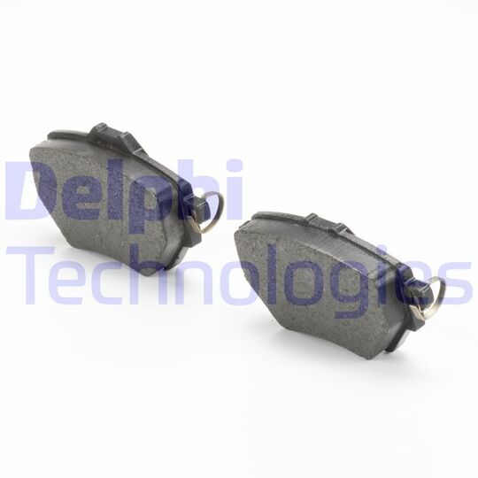 LP2505 - Brake Pad Set, disc brake 