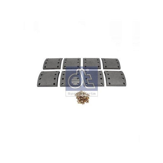 10.33015 - Brake Lining Kit, drum brake 