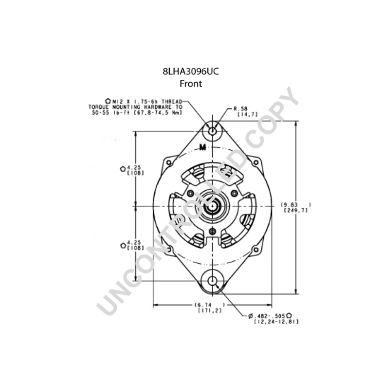 8LHA3096UC - Alternator 