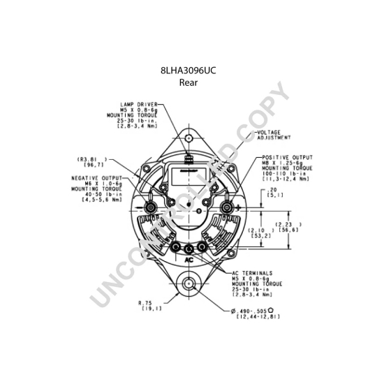 8LHA3096UC - Alternator 