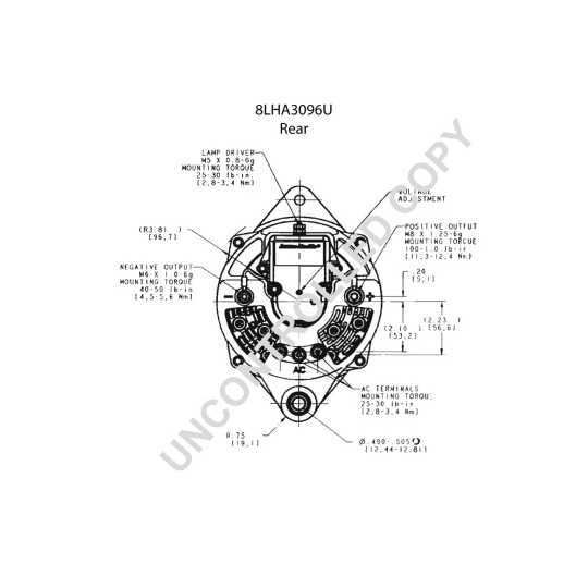 8LHA3096U - Alternator 