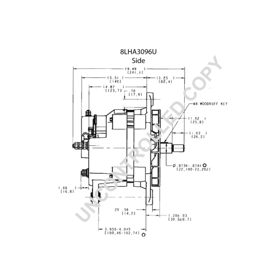 8LHA3096U - Alternator 