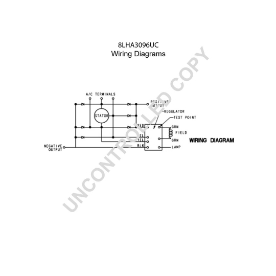 8LHA3096UC - Alternator 