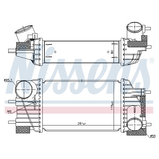 96360 - Kompressoriõhu radiaator 