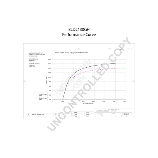 BLD2130GH - Alternator 