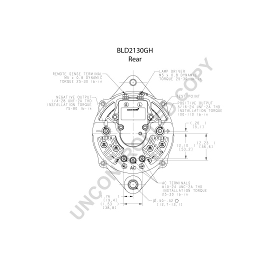 BLD2130GH - Alternator 