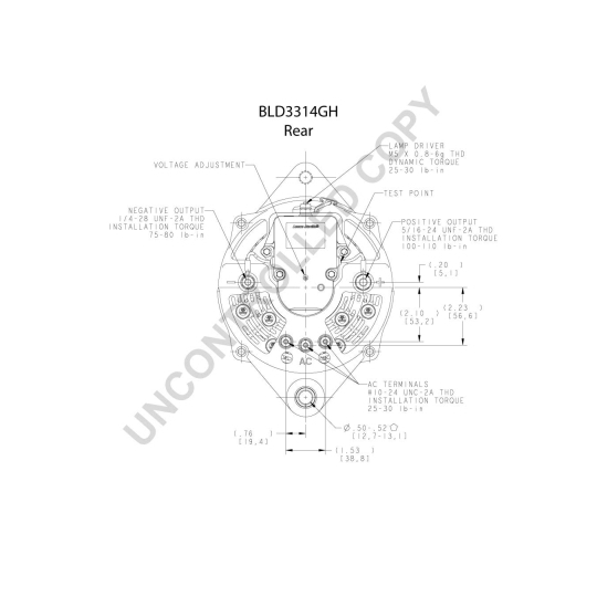 BLD3314GH - Alternator 