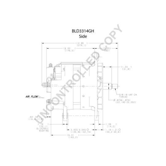 BLD3314GH - Alternator 