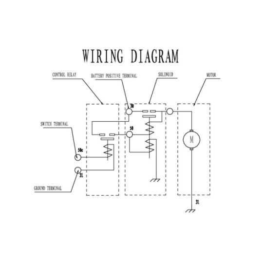 M105R3032SE - Starter 