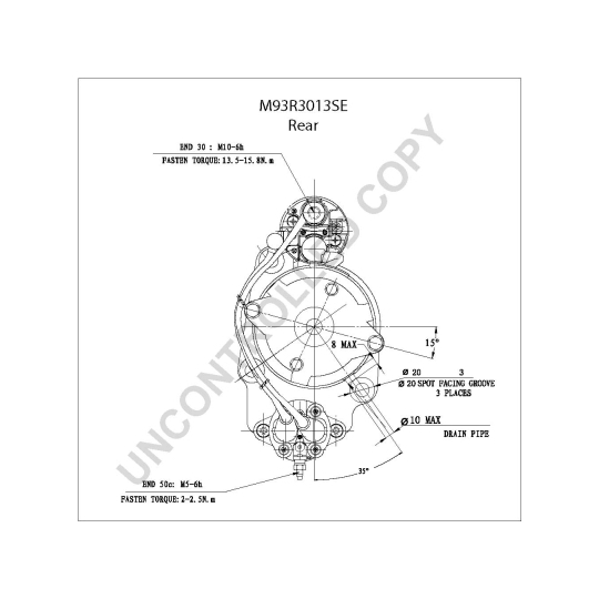 M93R3013SE - Starter 