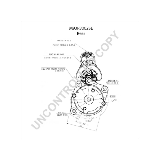 M93R3002SE - Starter 