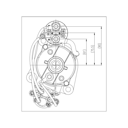 M90R3538SE - Starter 