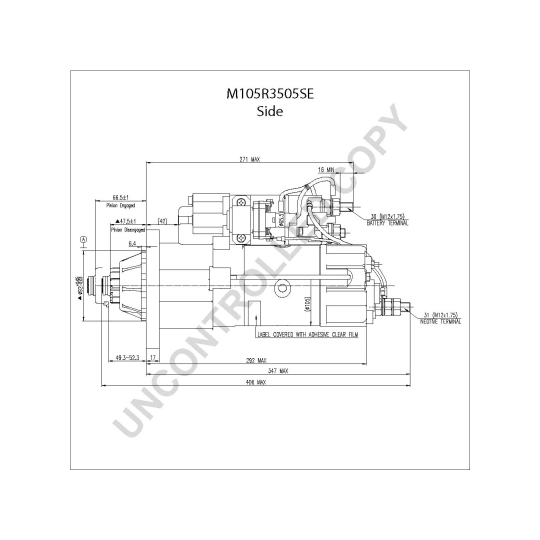 M105R3505SE - Starter 