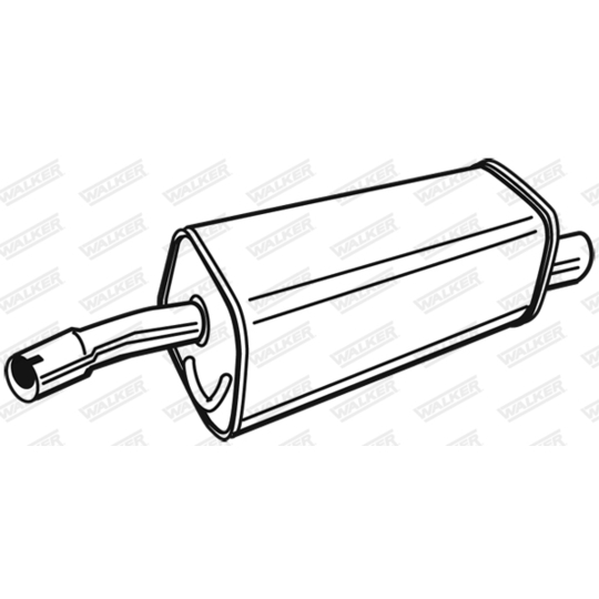 71396 - End Silencer 