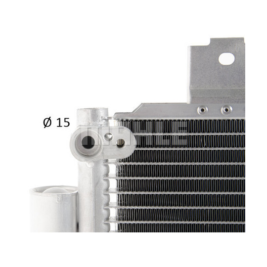 AC 36 000P - Condenser, air conditioning 