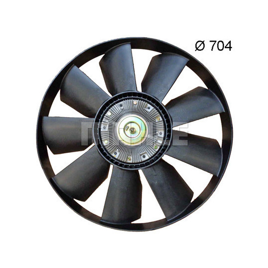 CFF 408 000P - Fan, radiator 