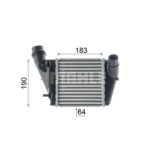 CI 15 000P - Kompressoriõhu radiaator 