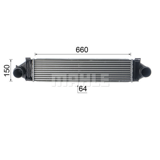 CI 413 000P - Kompressoriõhu radiaator 