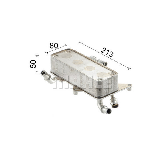 CLC 237 000P - Õliradiaator, automaatkast 