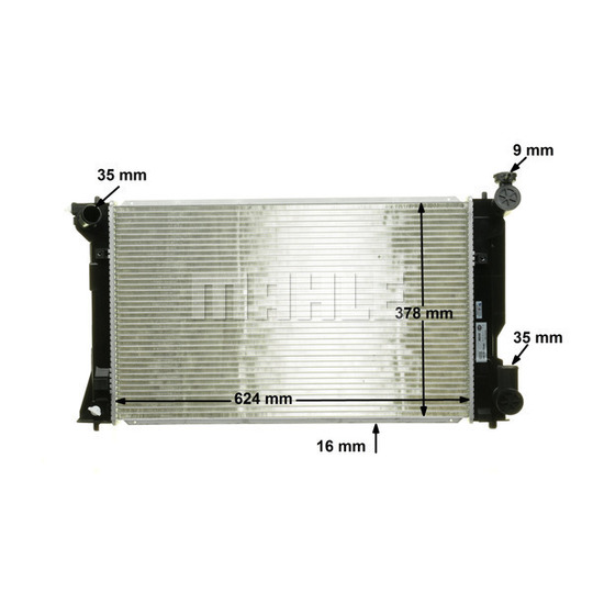 CR 1529 000S - Radiator, engine cooling 